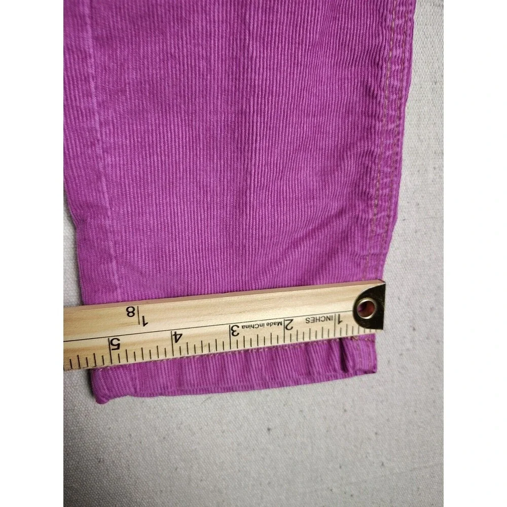 We The Free Free People Women's Pink Corduroy Low Rise‎ Tapered Pants Size W29 V